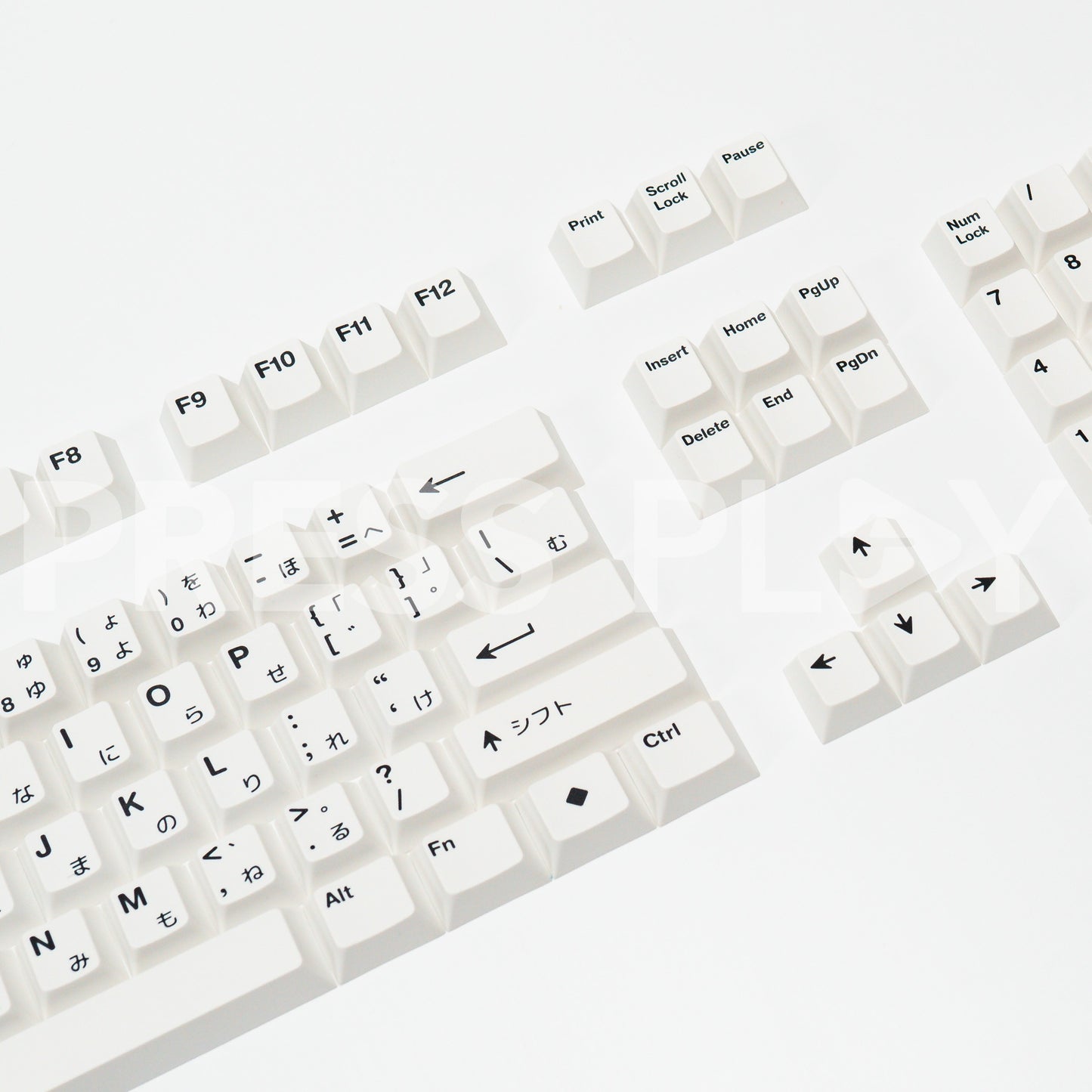 PPBT SHIRAKAWA PBT Dye Sub Keycap Set Japanese Root by Press Play