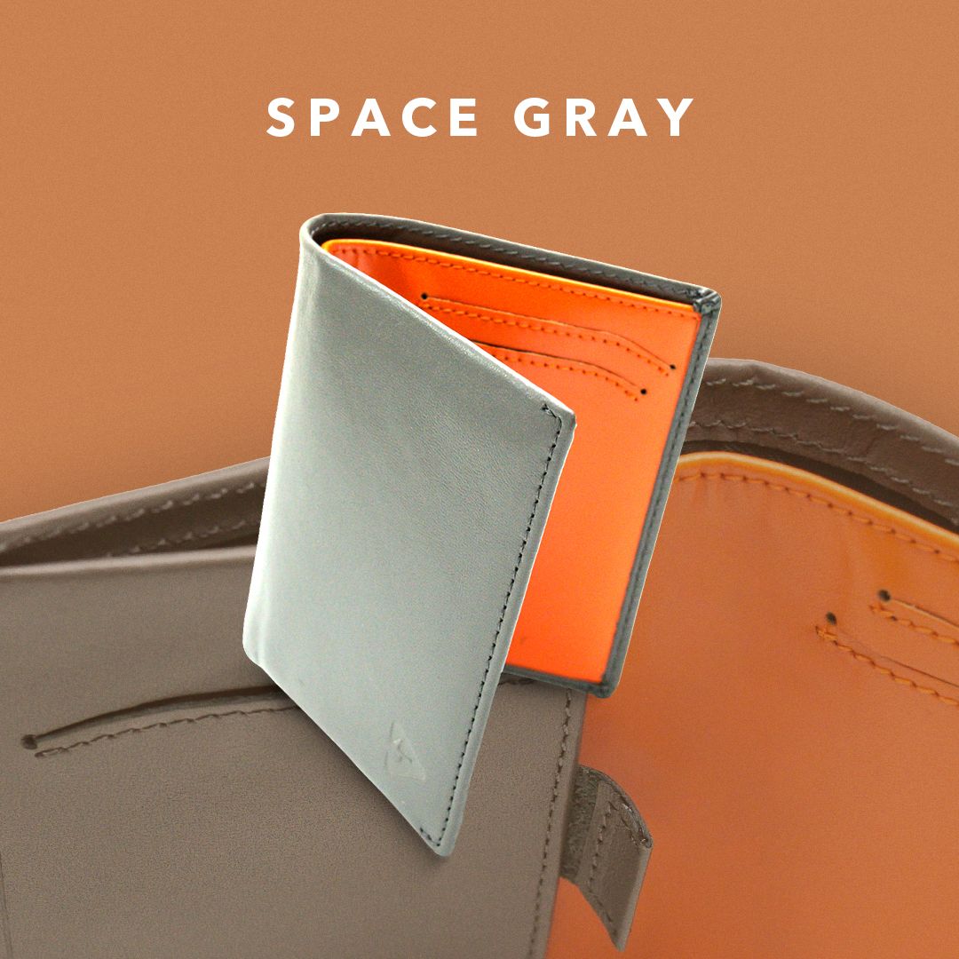 SLIMFOLD Slim Genuine Leather Wallet by Press Play Dompet Kulit