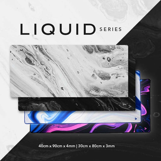 LIQUID Series Gaming Mousepad Deskmat by Press Play