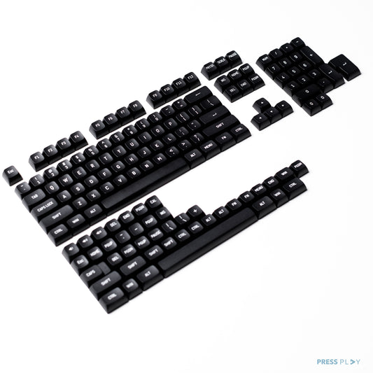 WoB White on Black CSA Profile Doubleshot PBT Keycaps