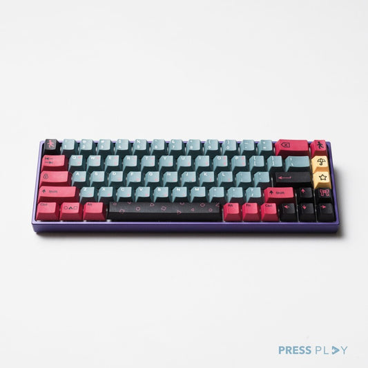 HANGEUL GAME Korean Root PBT Dye Sub Keycaps Keycap Set by Press Play