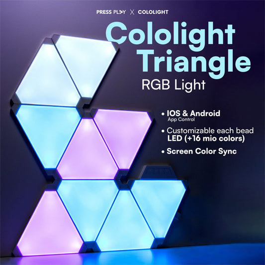 Cololight RGB Triangle Light Kit Customizable LED Multicolor Kit