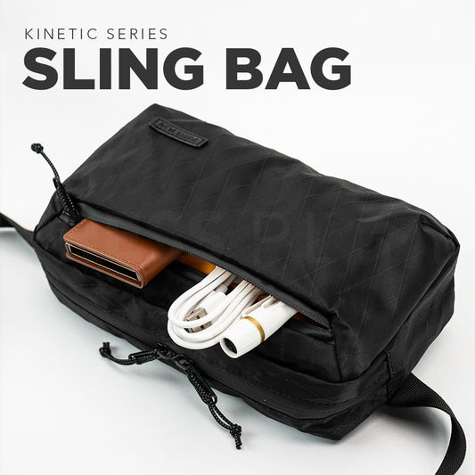 KINETIC Sling Bag Shoulder Bag Tas Selempang Pria Travel