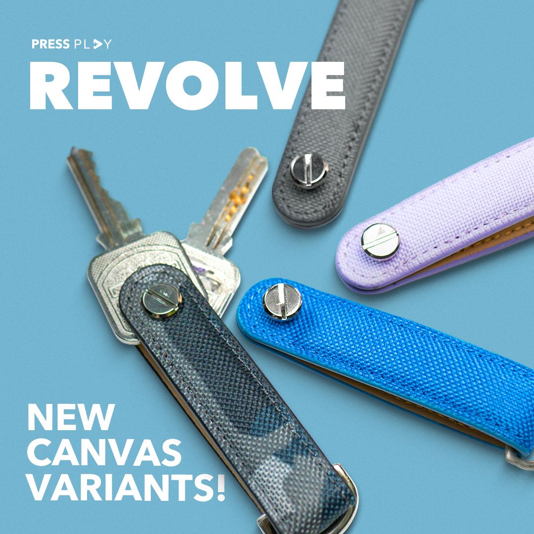 REVOLVE Canvas Keyholder Key Holder by Press Play