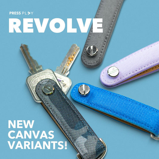 REVOLVE Canvas Keyholder Key Holder by Press Play