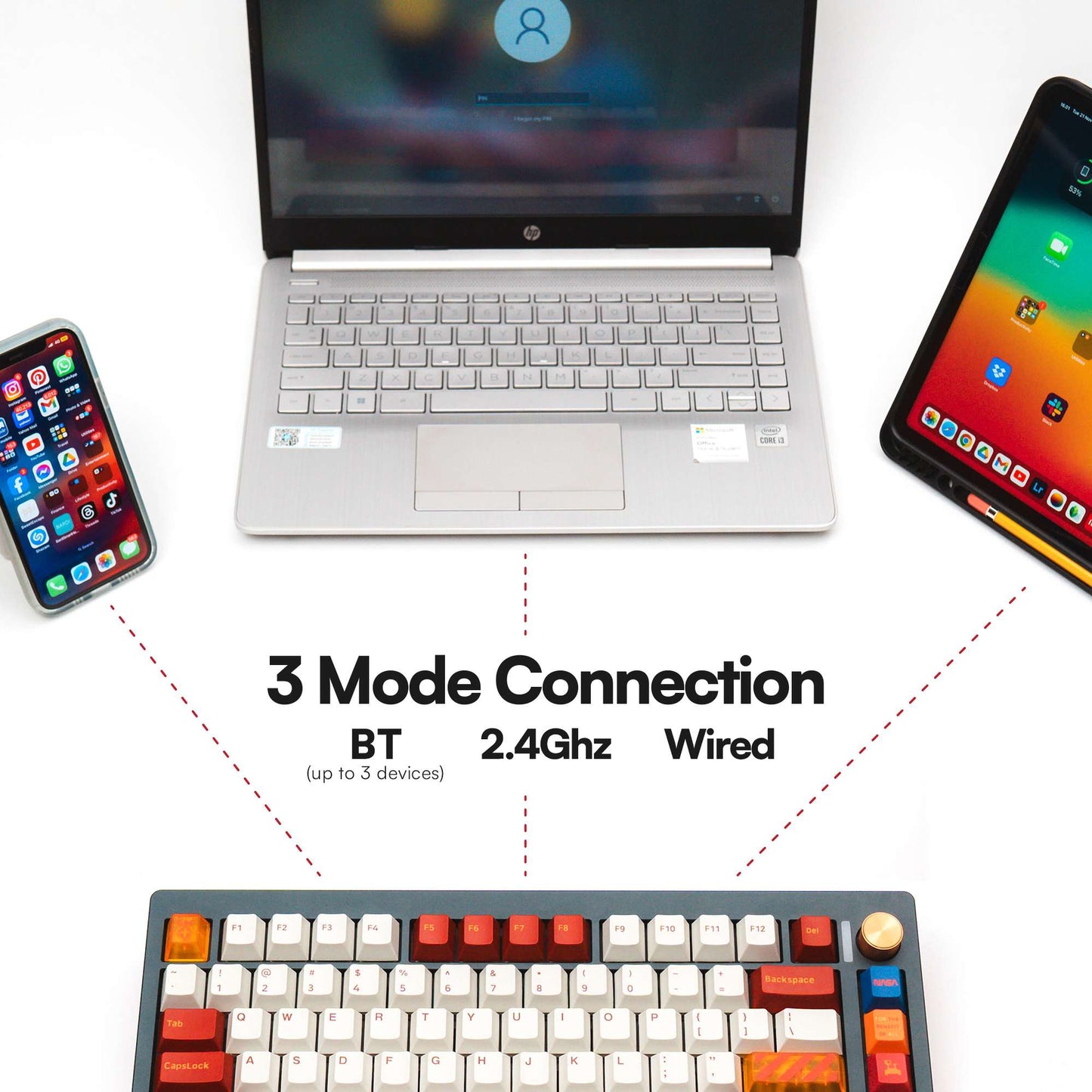 ROVER84 Lightyear 75% Wireless Aluminium CNC Mechanical Keyboard