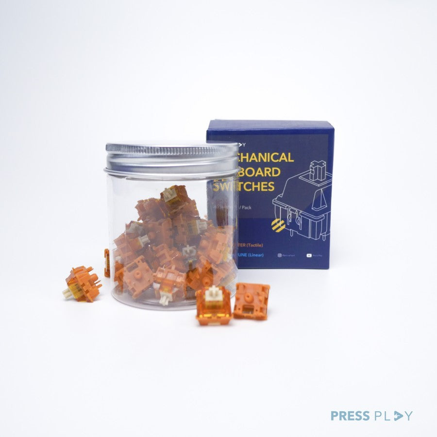 JUPITER Tactile 60g 5pin Switch by Press Play