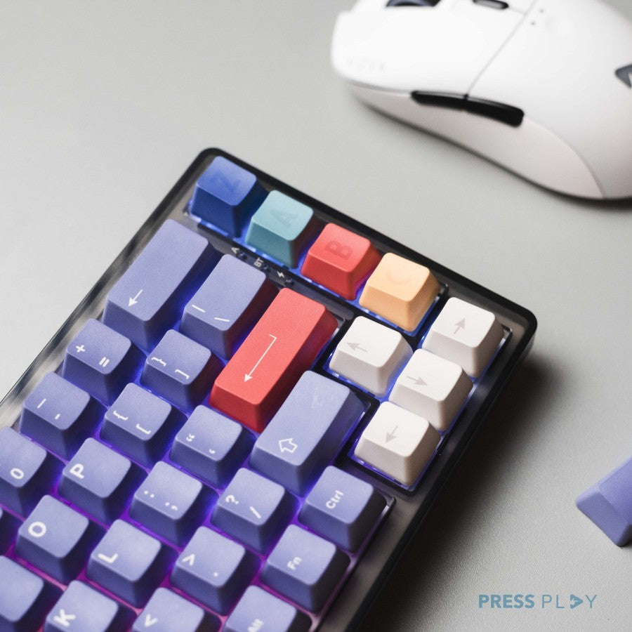 Retrocube Press Play x Jebbra PBT Keycaps