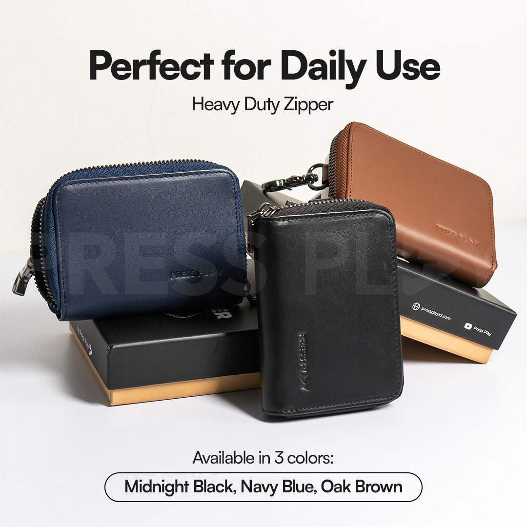 ROADSTER Zip Wallet - Dompet Kunci STNK Pria by Press Play