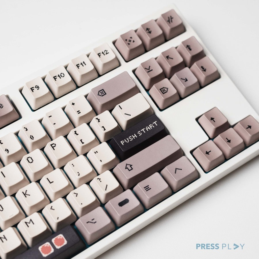 RES Retro Entertainment System Press Play x Jebbra PBT Keycaps