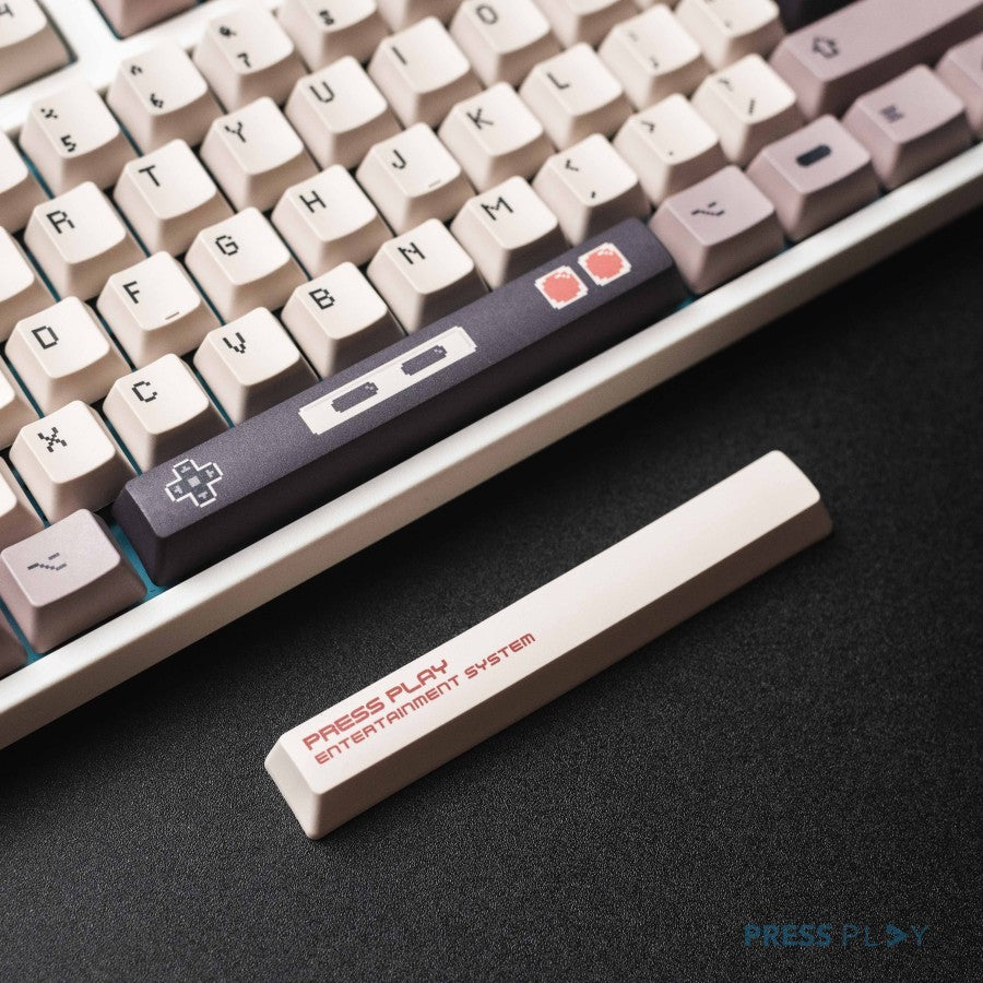 RES Retro Entertainment System Press Play x Jebbra PBT Keycaps