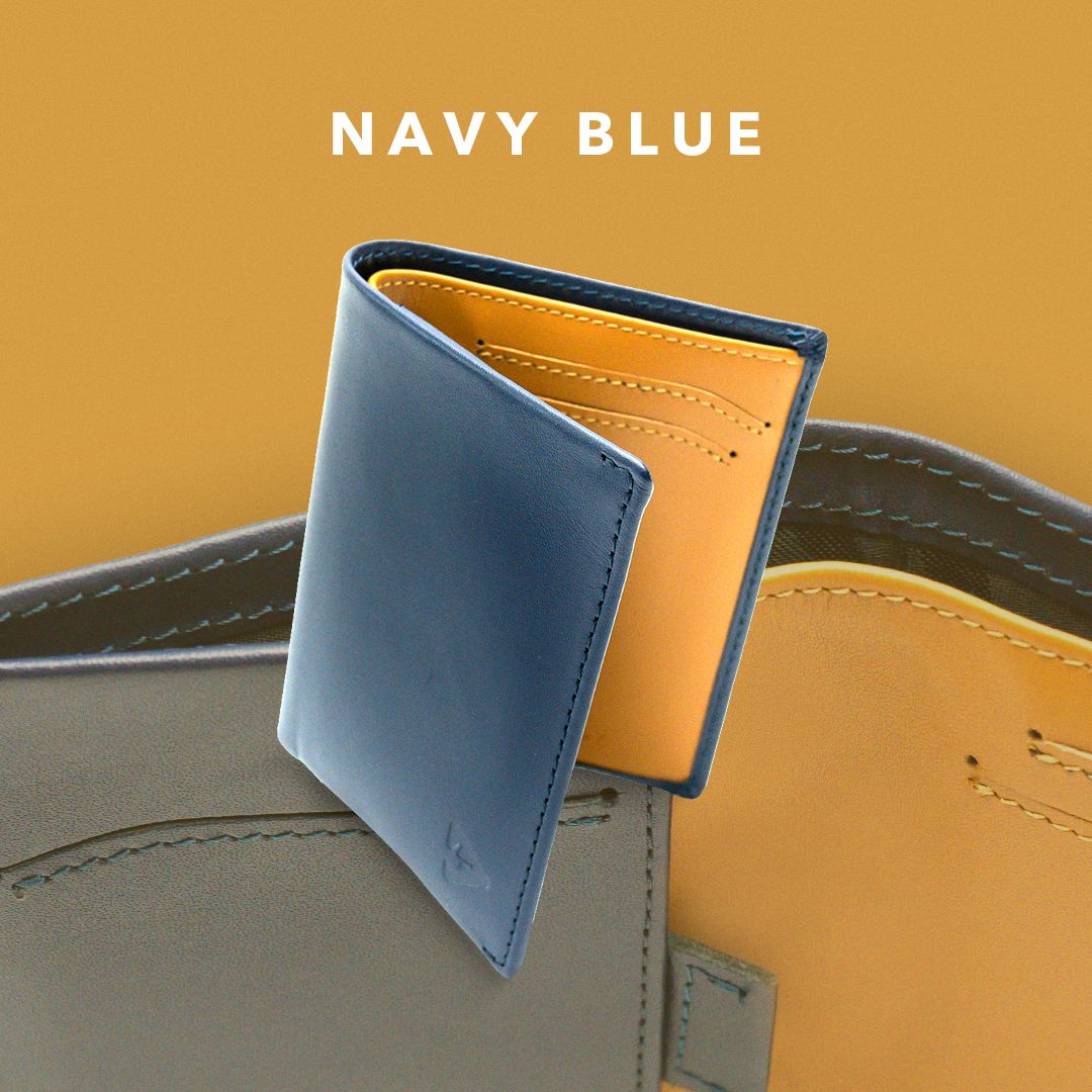SLIMFOLD Slim Genuine Leather Wallet by Press Play Dompet Kulit