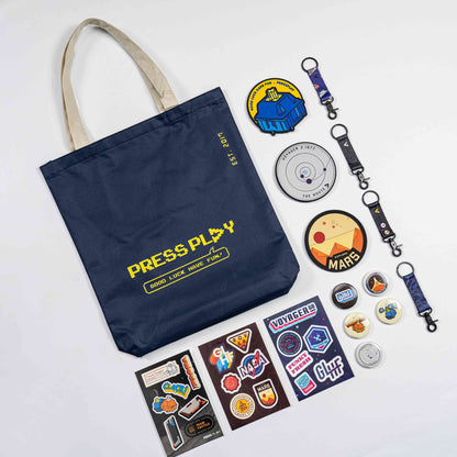 Press Play Official Merchandise Pack Bundle Souvenir