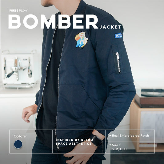 Bomber Jacket Jaket Bomber by Press Play