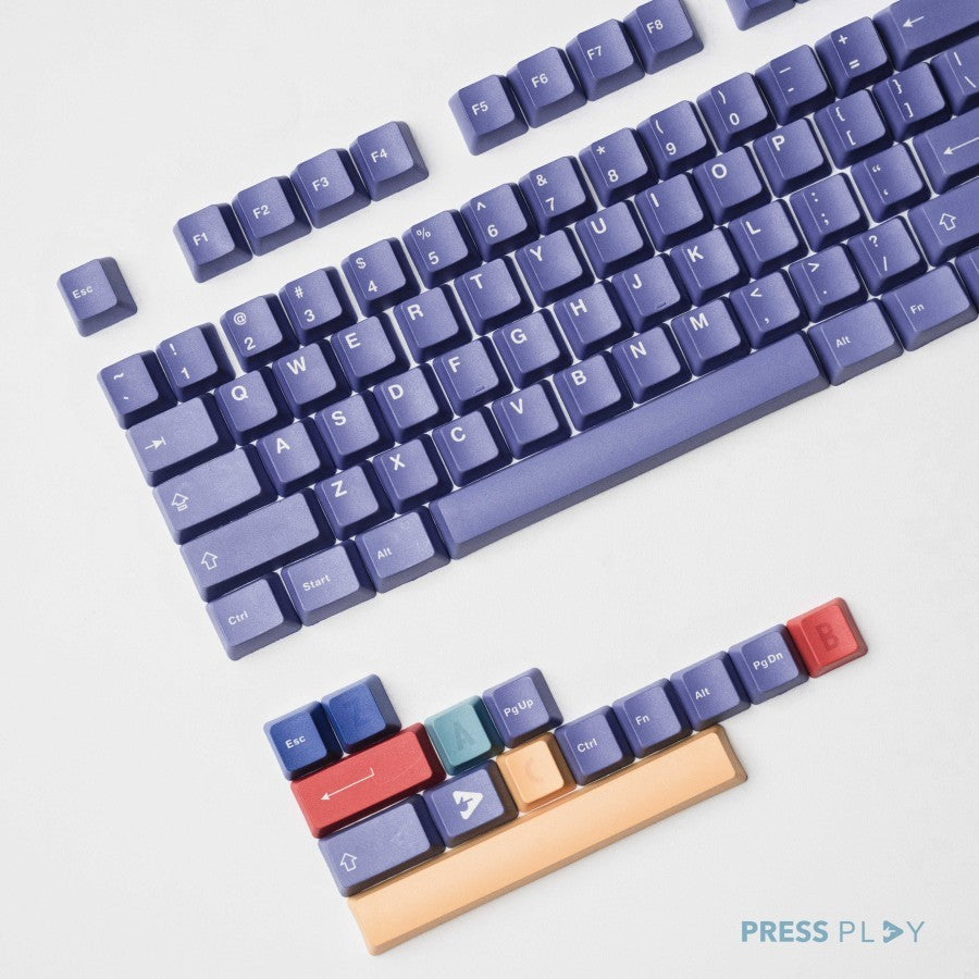 Retrocube Press Play x Jebbra PBT Keycaps