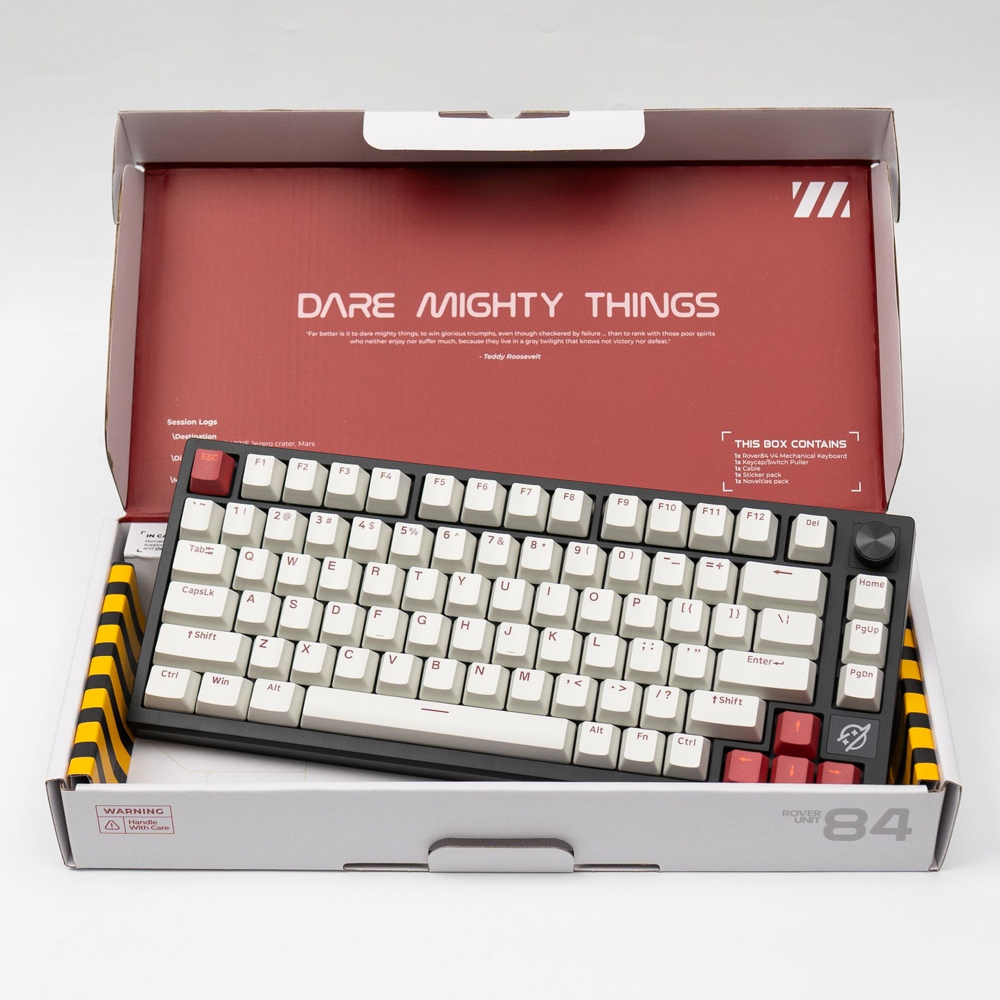 ROVER84 V4 Lite 75% Wired Mechanical Keyboard by Press Play