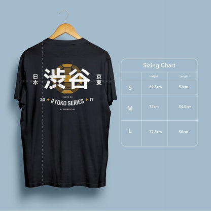 SHIBUYA Oversized Tee T-Shirt Kaos by Press Play
