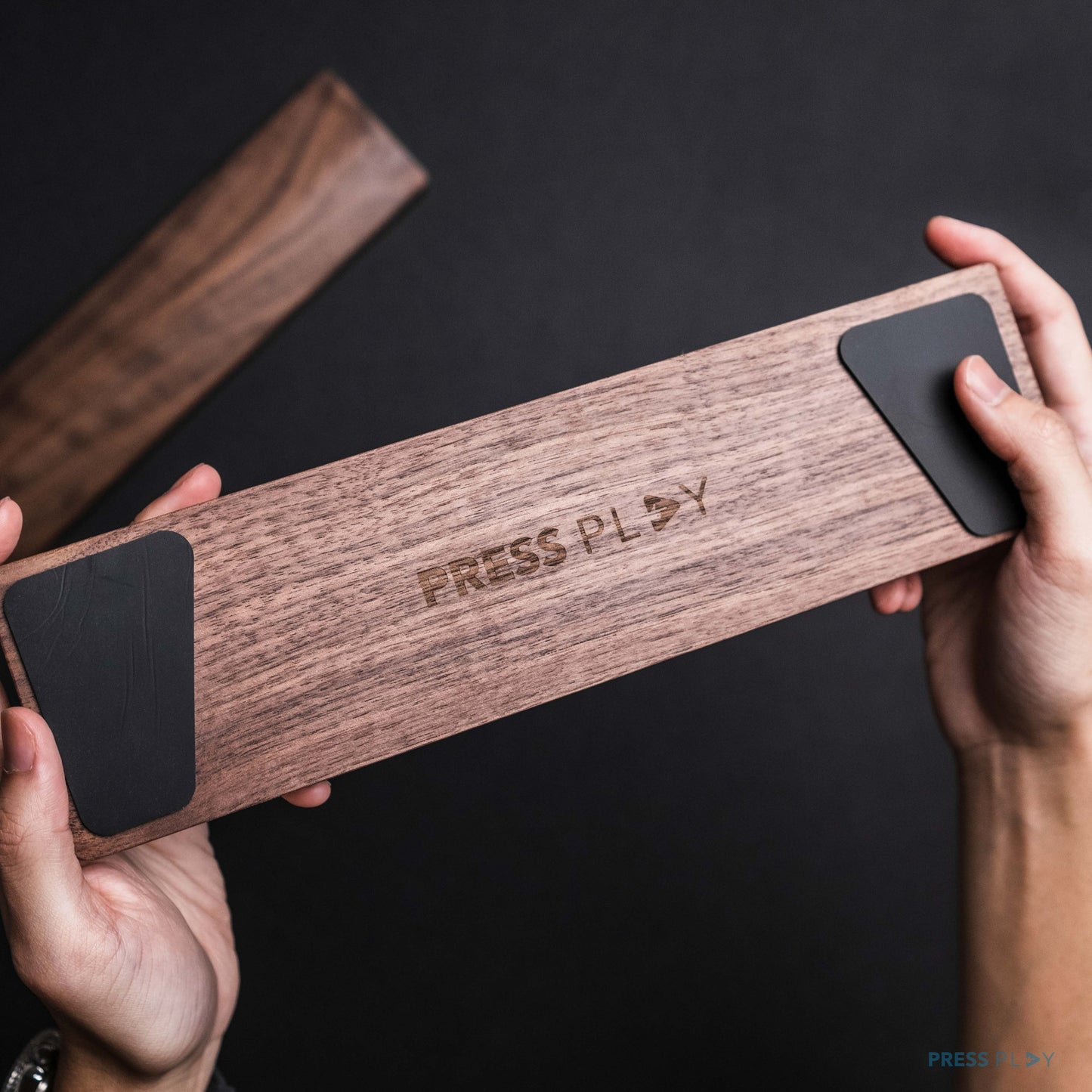Wooden Wrist Rest/Palm Rest/Wrist Pad Kayu by Press Play