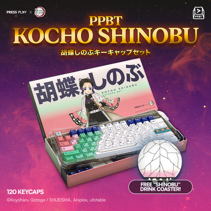 [PRESS PLAY X DEMON SLAYER] PPBT KOCHO SHINOBU Dye Sub Keycaps