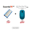 [BUNDLE] Essential75W Wireless Keyboard & Mouse Bundle