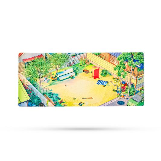 TOMODACHI - Press Play x Omorphia SCENIC Series Gaming Mousepad Deskmat