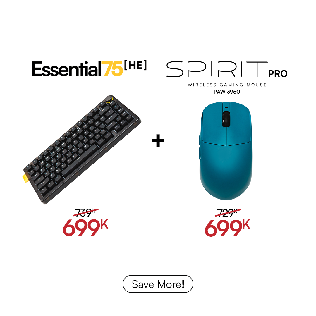[BUNDLE] Essential75 HE Keyboard & Mouse Bundle