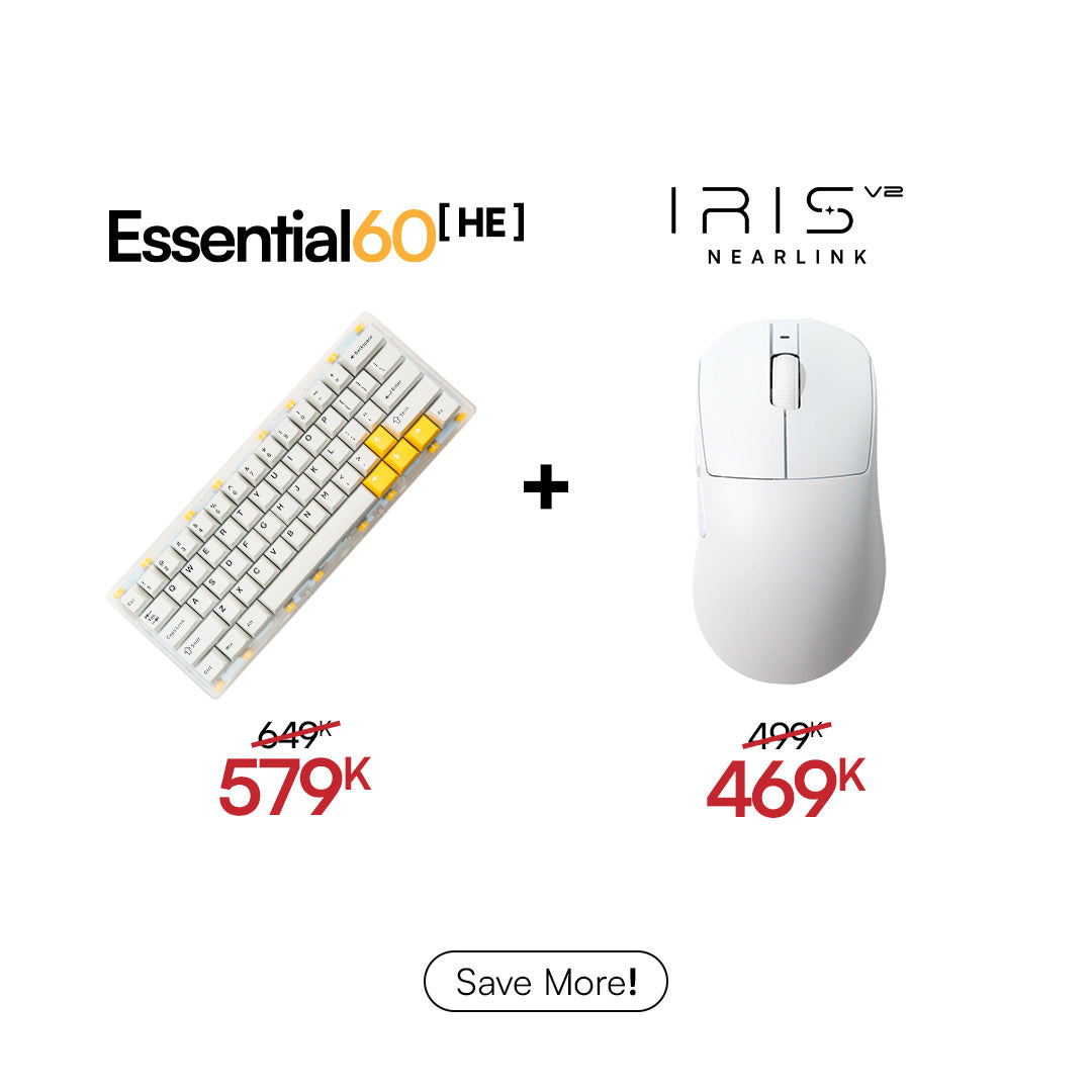 [BUNDLE] Essential60 HE Keyboard & Mouse Bundle