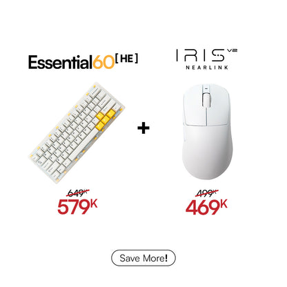[BUNDLE] Essential60 HE Keyboard & Mouse Bundle
