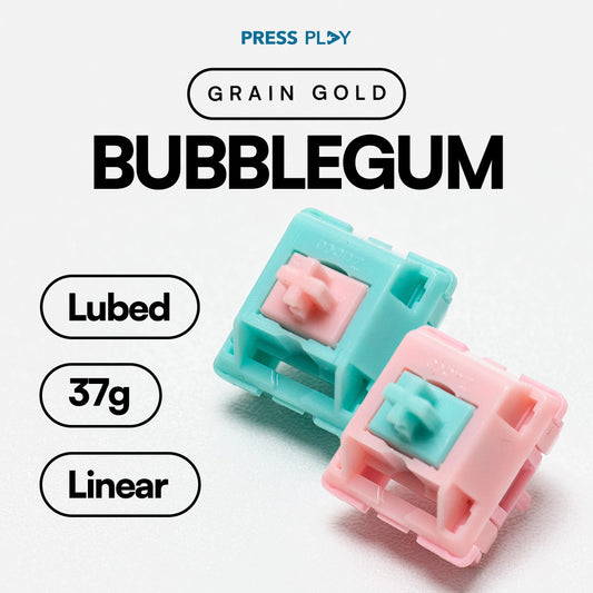 Grain Gold Bubble Gum 45g Linear Switch PCB Mount