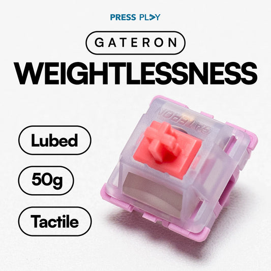 GATERON Weightlessness 50g Tactile Switch PCB Mount