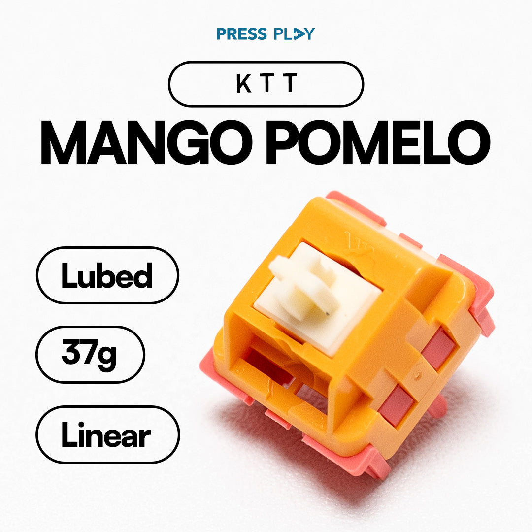 KTT Mango Pomelo Linear Switch 45g PCB Mount