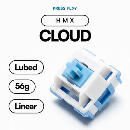HMX Cloud 45g Linear Switch PCB Mount for Mechanical Keyboard