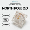 GATERON North Pole 2.0 Linear Switch 60g PCB Mount