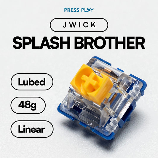 JWK JWICK Splash Brothers Linear Switch 48g PCB Mount