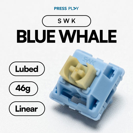 SWK Blue Whale Linear Switch 60g PCB Mount