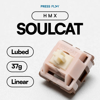 HMX x Soulcat Poro Cream 42g Linear Switch PCB Mount