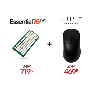 [BUNDLE] Essential75W Wireless Keyboard & Mouse Bundle