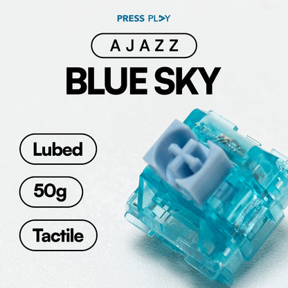 AJAZZ AS Blue Sky Tactile Switch Plate Mount