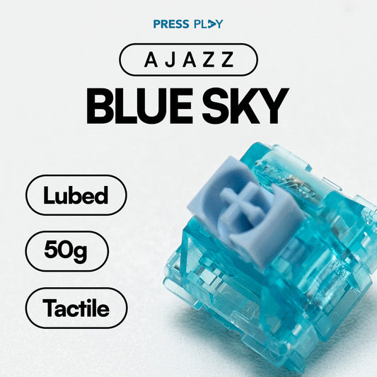 AJAZZ AS Blue Sky Tactile Switch Plate Mount