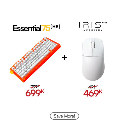 [BUNDLE] Essential75 HE Keyboard & Mouse Bundle
