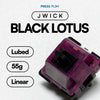 JWK JWICK Black Lotus Linear Switch 63.5g PCB Mount