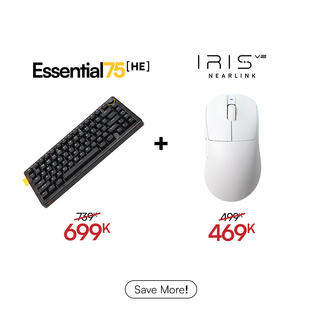 [BUNDLE] Essential75 HE Keyboard & Mouse Bundle