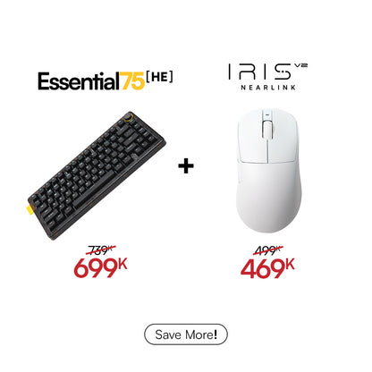 [BUNDLE] Essential75 HE Keyboard & Mouse Bundle