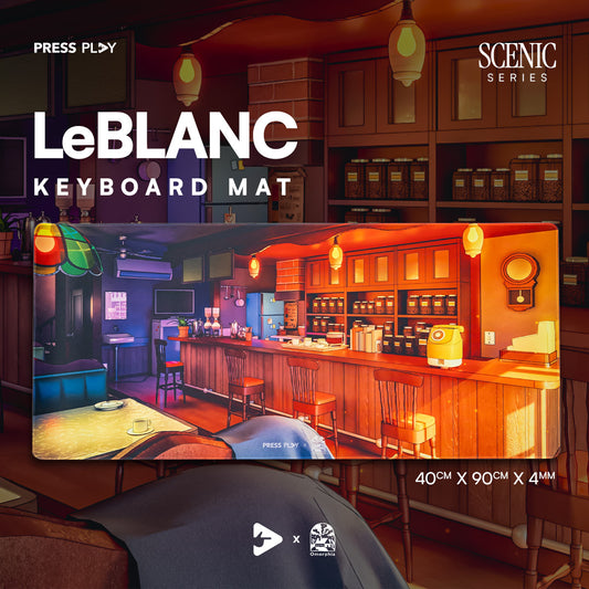 LeBLANC - Press Play x Omorphia SCENIC Series Gaming Mousepad Deskmat