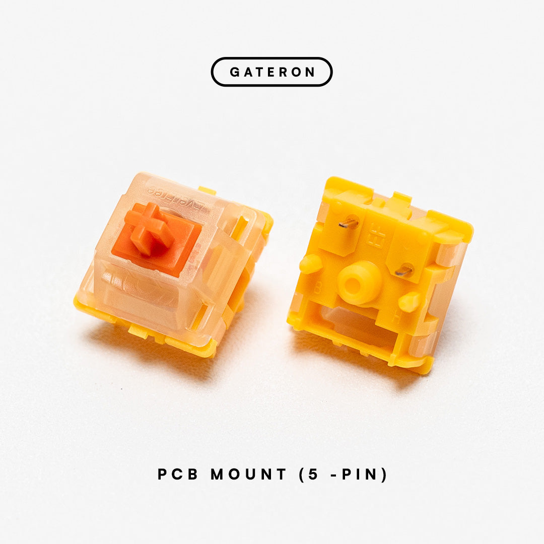 Gateron Everfree Curry Linear Switch 60g PCB Mount