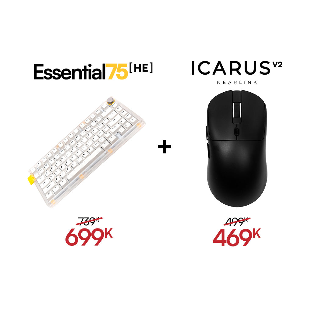 [BUNDLE] Essential75 HE Keyboard & Mouse Bundle