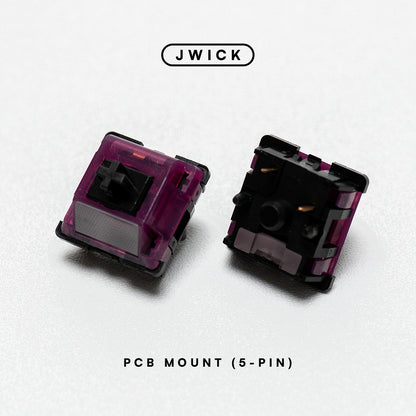 JWK JWICK Black Lotus Linear Switch 63.5g PCB Mount
