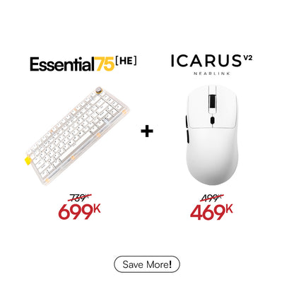 [BUNDLE] Essential75 HE Keyboard & Mouse Bundle