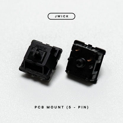 JWK Black Linear Switch PCB Mount