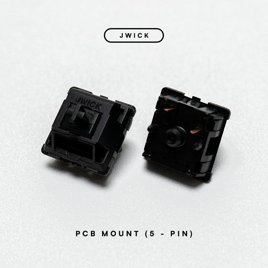 JWK Black Linear Switch PCB Mount